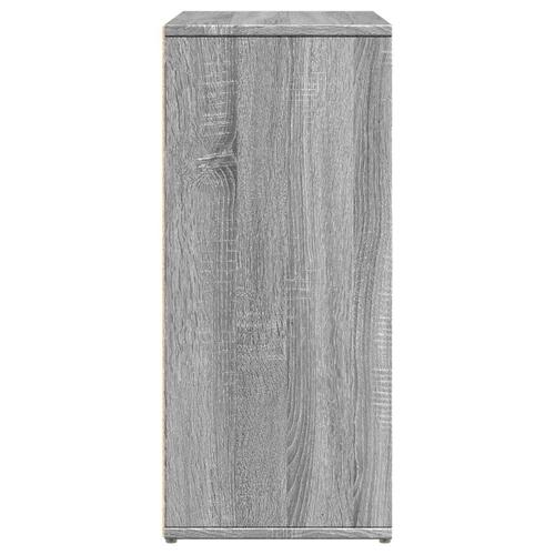 Skænk 60x31x70 cm konstrueret træ grå sonoma-eg