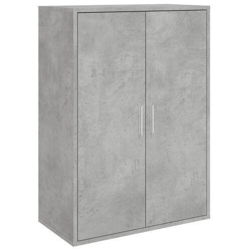 Skænk 60x31x84 cm konstrueret træ betongrå