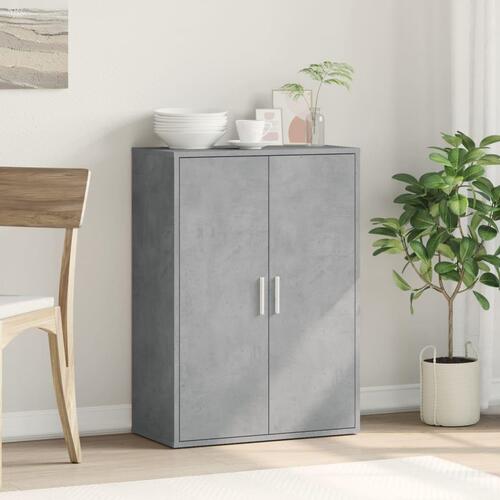 Skænk 60x31x84 cm konstrueret træ betongrå