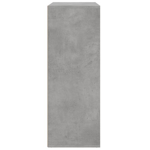 Skænk 60x31x84 cm konstrueret træ betongrå