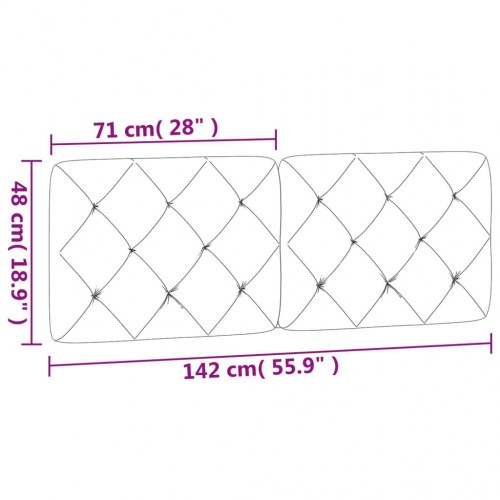 Gavlpude i velour 140 cm - mørkegrøn