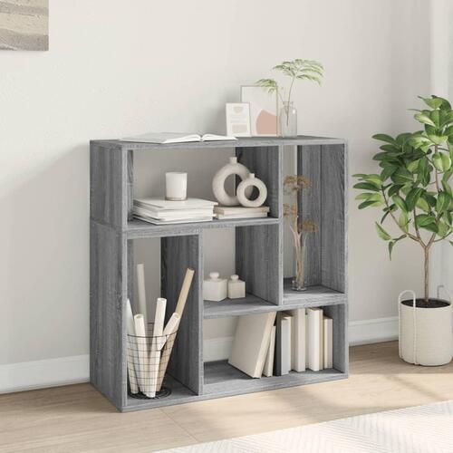 Tv-borde 2 stk. 75x30x50 cm konstrueret træ grå sonoma-eg