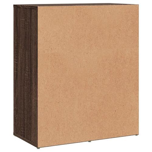 Skænk 60x31x70 cm konstrueret træ brun egetræsfarve