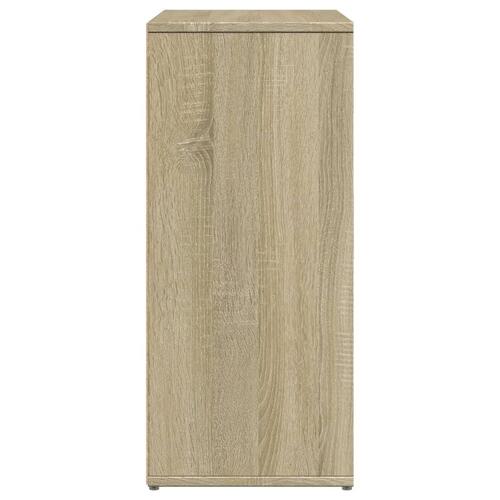 Skænk 60x31x70 cm konstrueret træ sonoma-eg