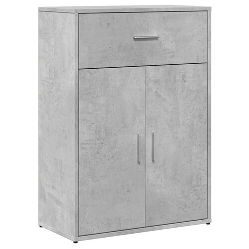 Skænk 60x30x84 cm konstrueret træ betongrå