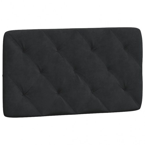 Gavlpude i velour - 80 cm, sort