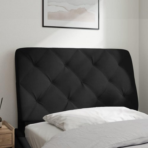 Gavlpude i velour - 80 cm, sort