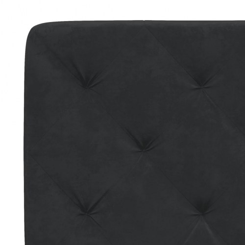 Gavlpude i velour - 80 cm, sort