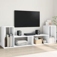 Tv-borde 2 stk. 75x30x50 cm konstrueret træ hvid