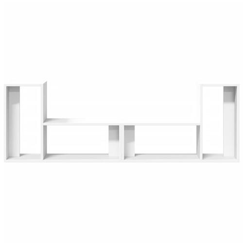 Tv-borde 2 stk. 75x30x50 cm konstrueret træ hvid