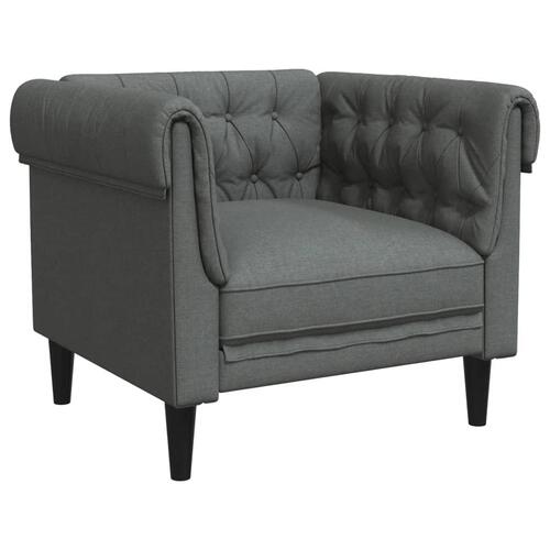 3 personers sofa stof mørkegrå