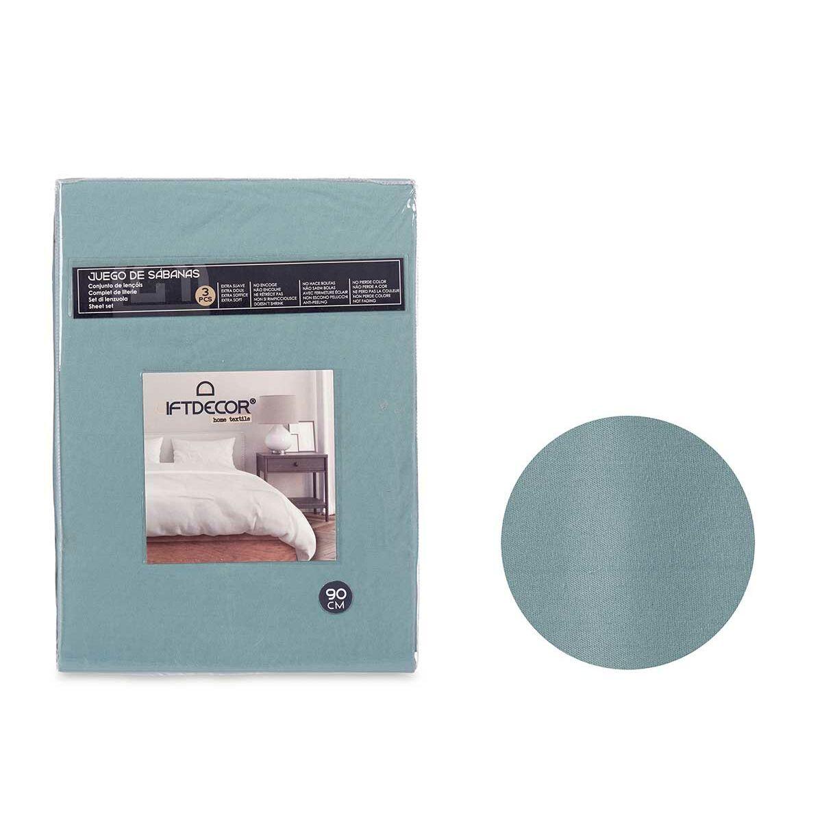 Sengetøjssæt 90 cm - , grøn, 3 dele billede