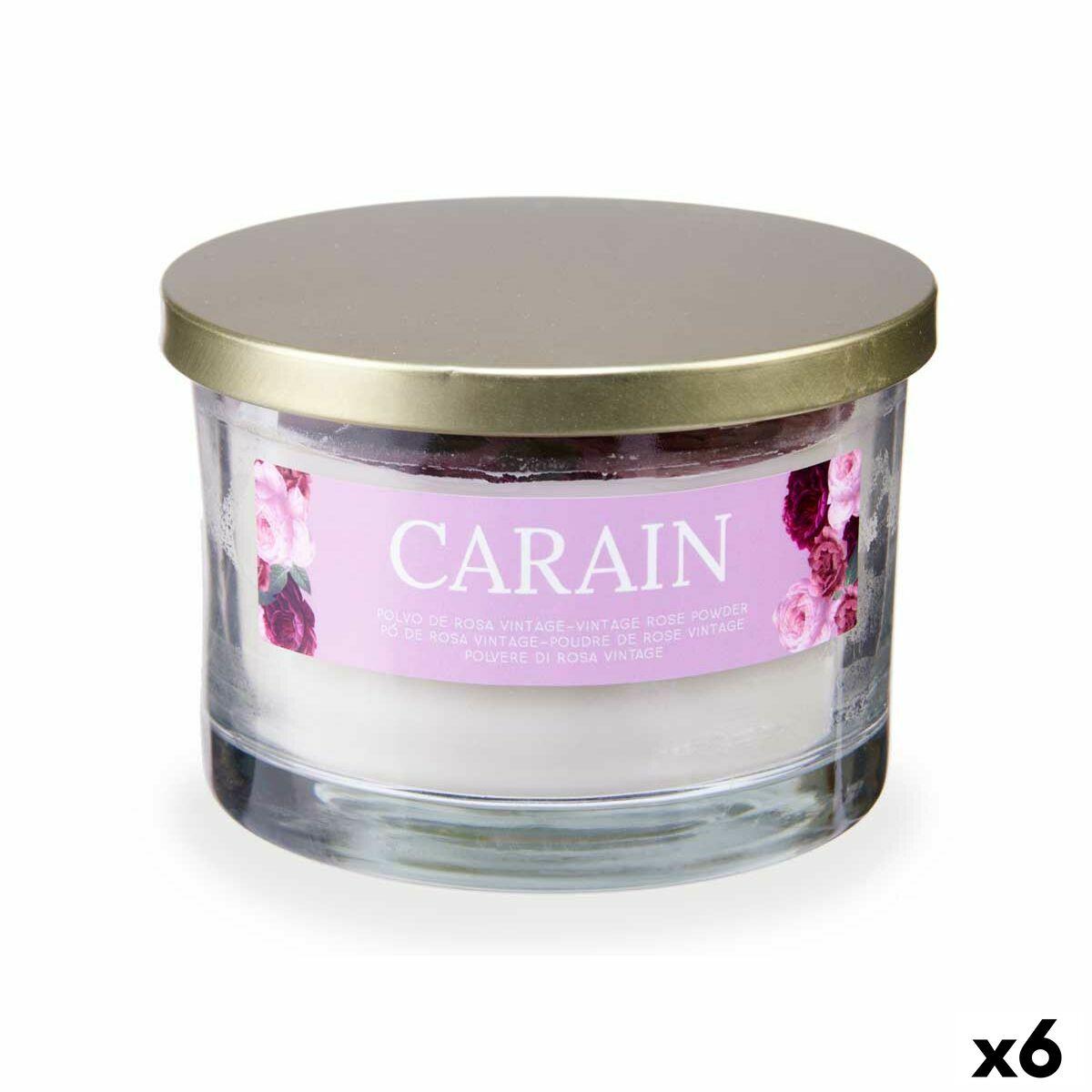 Duftlys Acorde Carain 400 g - roseduft (6 stk.)