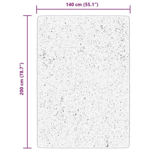 Gulvtæppe ARBIZU 140x200 cm vintagedesign