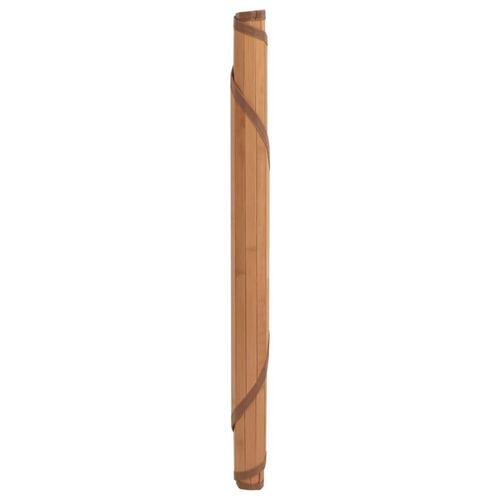 Gulvtæppe 80 cm bambus naturfarvet