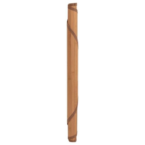 Gulvtæppe 100 cm bambus naturfarve