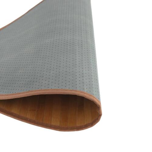 Gulvtæppe 100 cm bambus brun