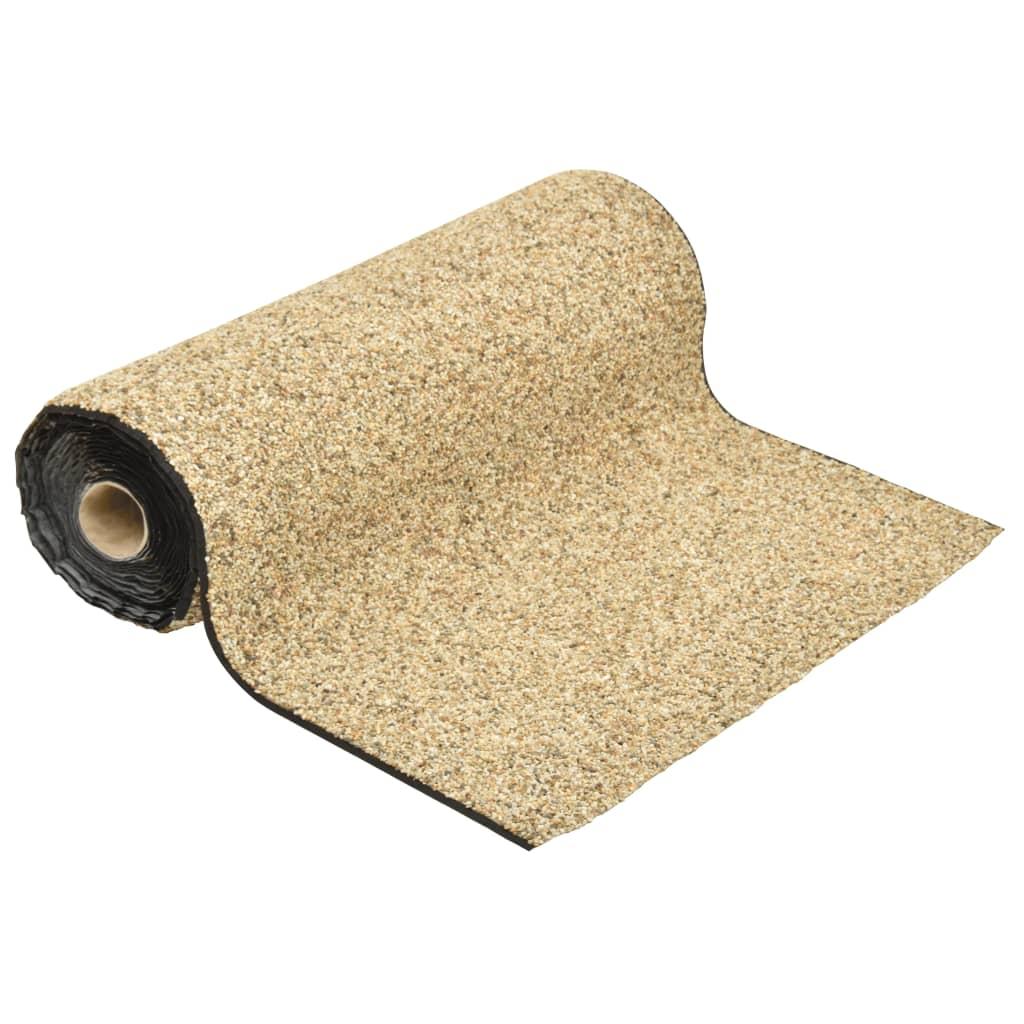 Stenfolie 800×60 cm - naturligt sand til havedam og vandløb billede