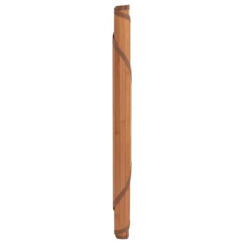 Gulvtæppe 60 cm bambus brun