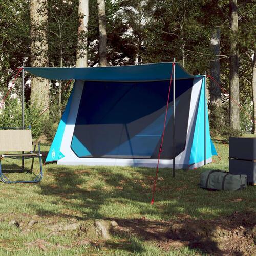 2-personers campingtelt vandafvisende blå