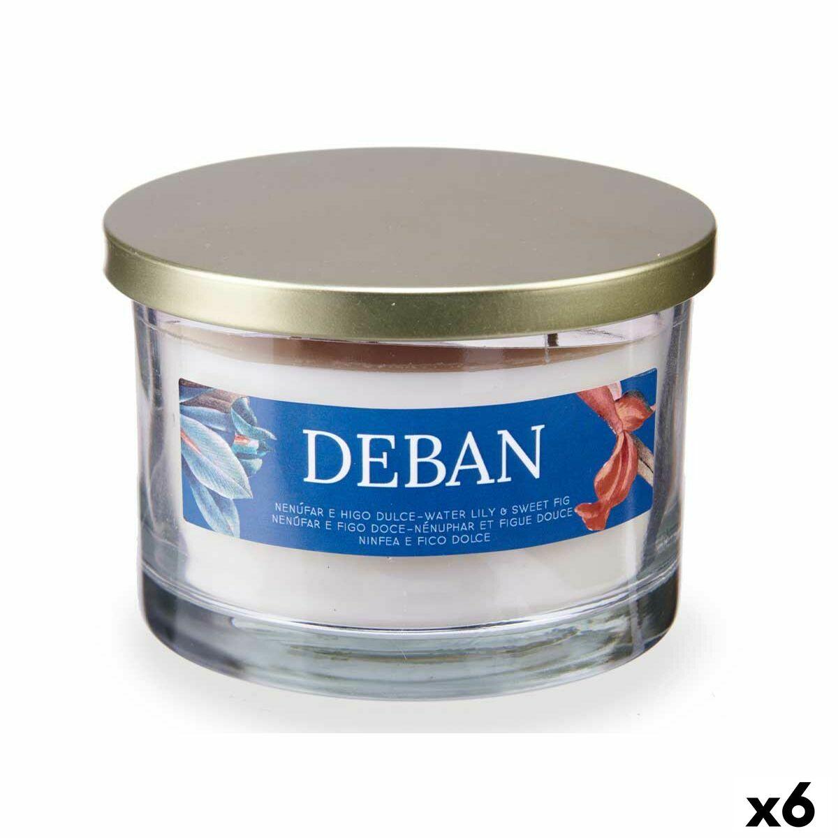 Duftlys Acorde Deban 400 g - vandlilje & sød figen (6 stk.)