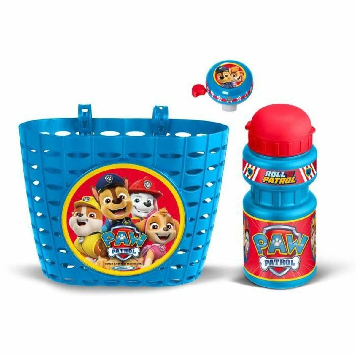 The Paw Patrol cykeltilbehør sæt til børn - blå/rød, 3 dele billede