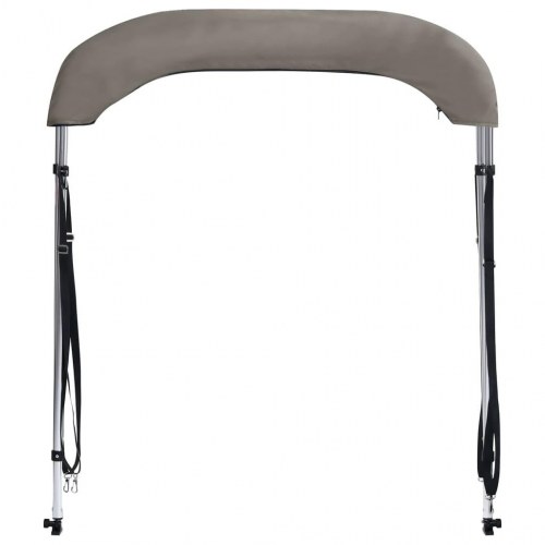 Biminitop med 2 buer 180 × 150 × 110 cm - grå