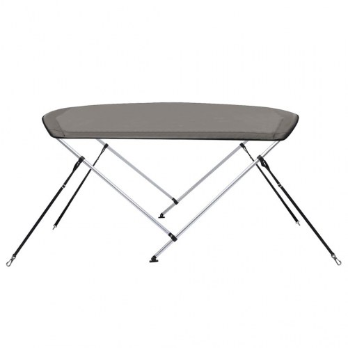 Biminitop med 2 buer 180 × 150 × 110 cm - grå