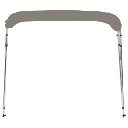 Biminitop med 4 buer 243 × 180 × 137 cm - grå