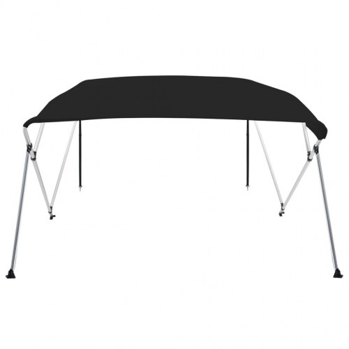 Biminitop med 4 buer 243 × 180 × 137 cm - sort