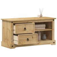 Tv-bord Corona 100x40x52 cm massivt fyrretræ
