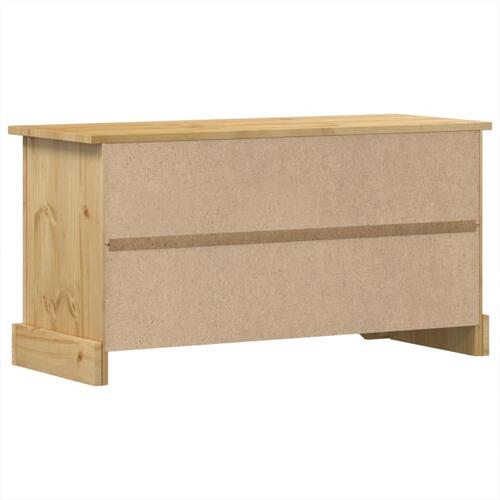 Tv-bord Corona 100x40x52 cm massivt fyrretræ