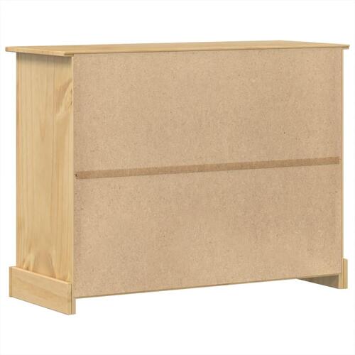 Kommode Corona 112x48x91 cm massivt fyrretræ
