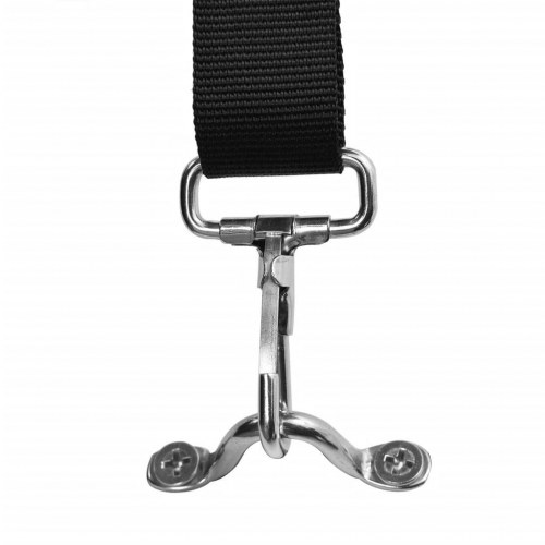 Biminitop med 3 buer 183 × 196 × 137 cm - sort