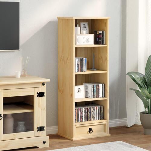 Reol Corona 40x30x110 cm massivt fyrretræ