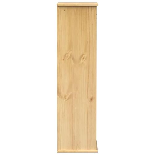 Reol Corona 40x30x110 cm massivt fyrretræ