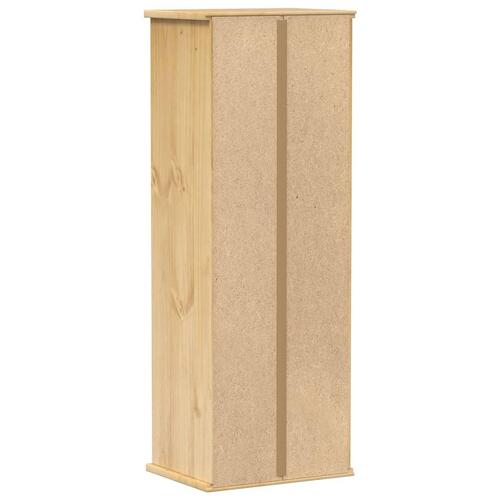 Reol Corona 40x30x110 cm massivt fyrretræ