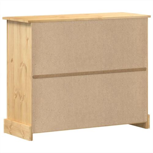Kommode Corona 110x43x91 cm massivt fyrretræ