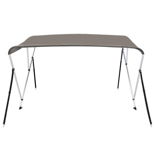 Biminitop med 3 buer 183 × 160 × 137 cm - grå