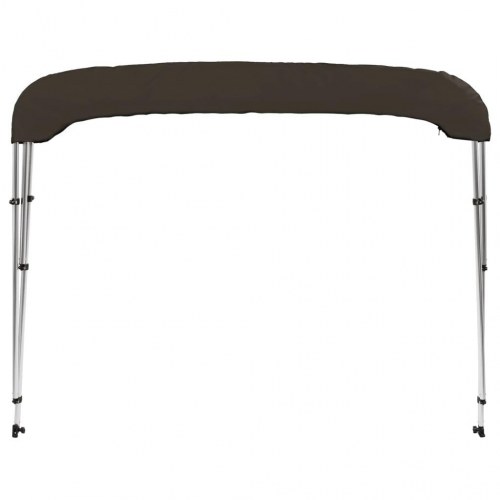 Biminitop med 3 buer 183 × 140 × 137 cm - sort