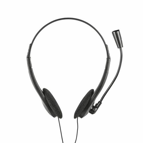 Hovedtelefoner med mikrofon Trust 21665 Sort