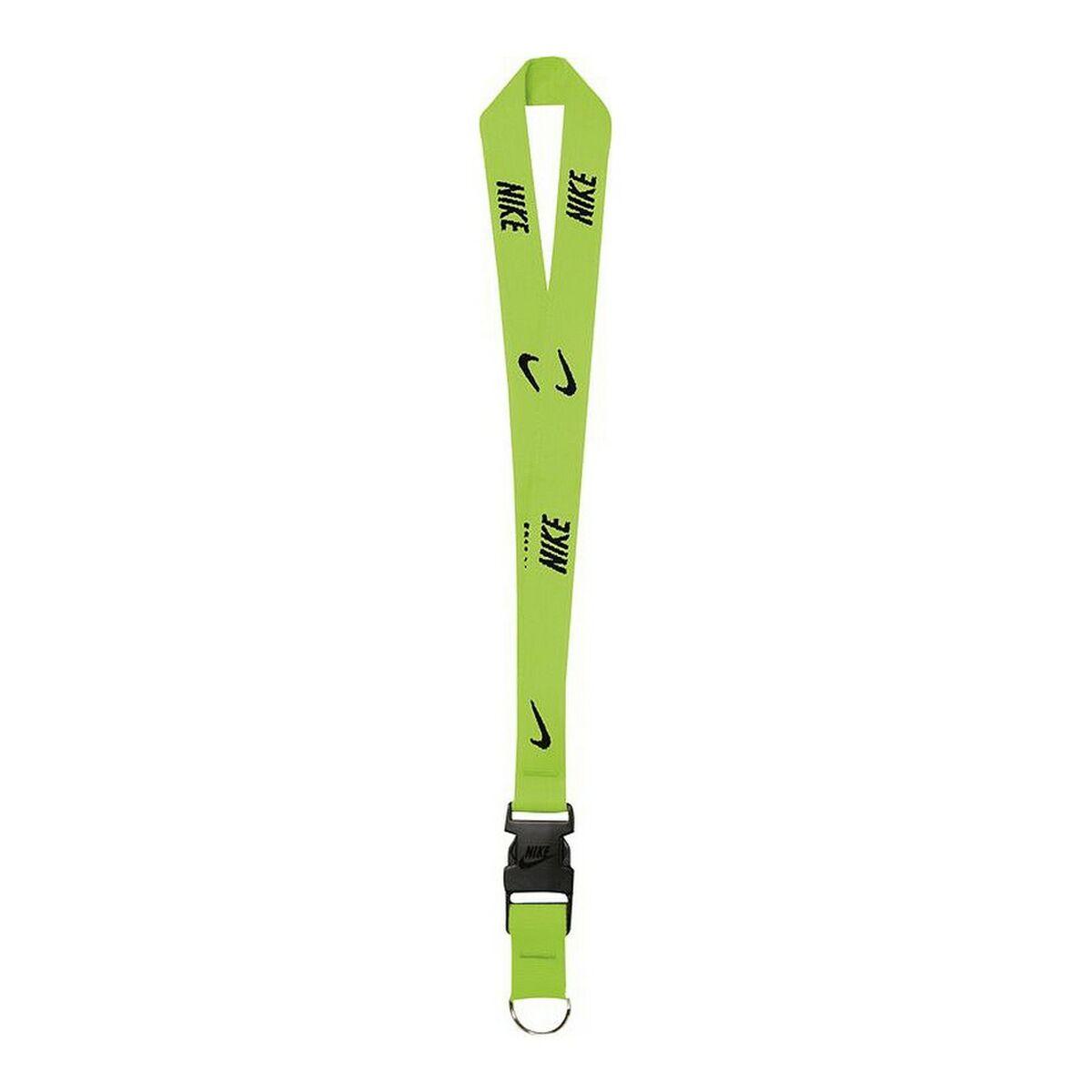 Nike lanyard NIA17710NS - grøn nøglesnor i polyester