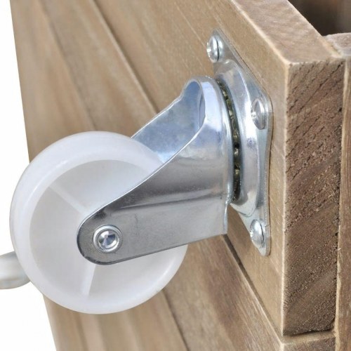 Sofabord i massivt træ, brunt