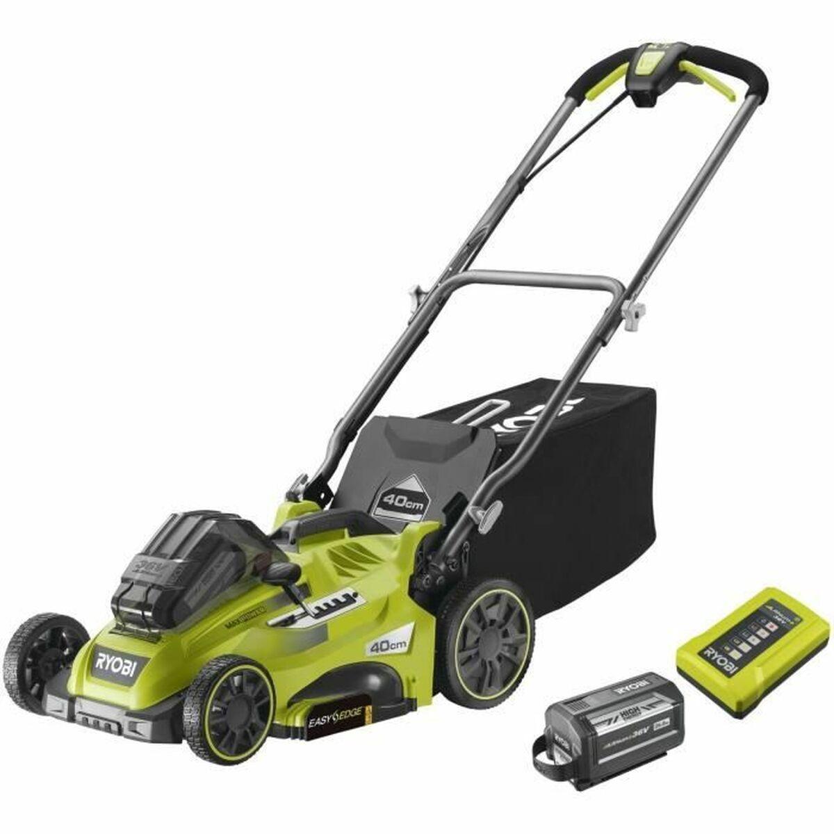Ryobi plæneklipper - batteridrevet 40 cm klippebredde