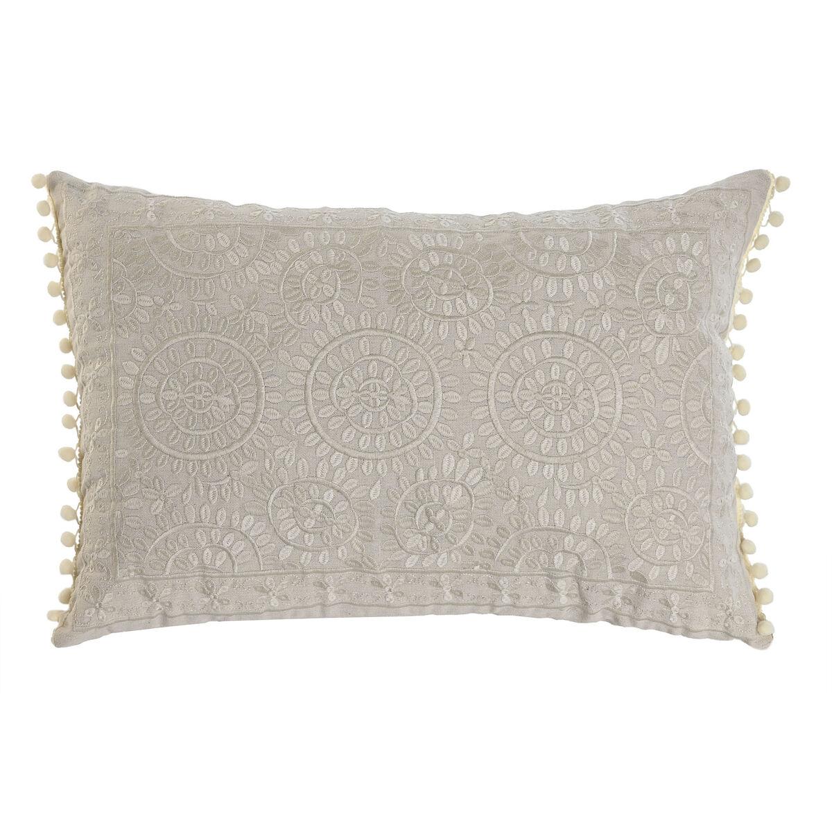Pude Home ESPRIT Beige Romantisk 60 x 40 cm