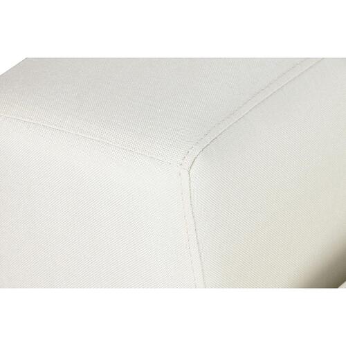 Chaiselong sofa Beige Flødefarvet Træ Moderne 386 x 218 x 88 cm