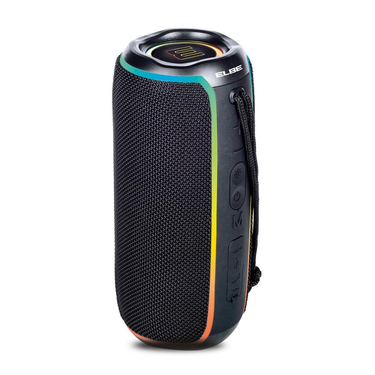 Transportabel højttaler ELBE Sort 20 W Bluetooth