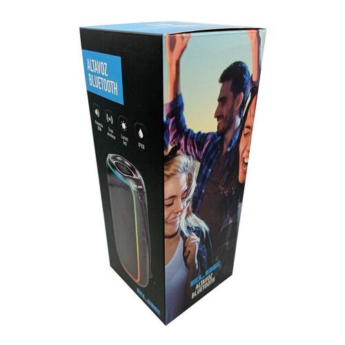 Transportabel højttaler ELBE Sort 20 W Bluetooth