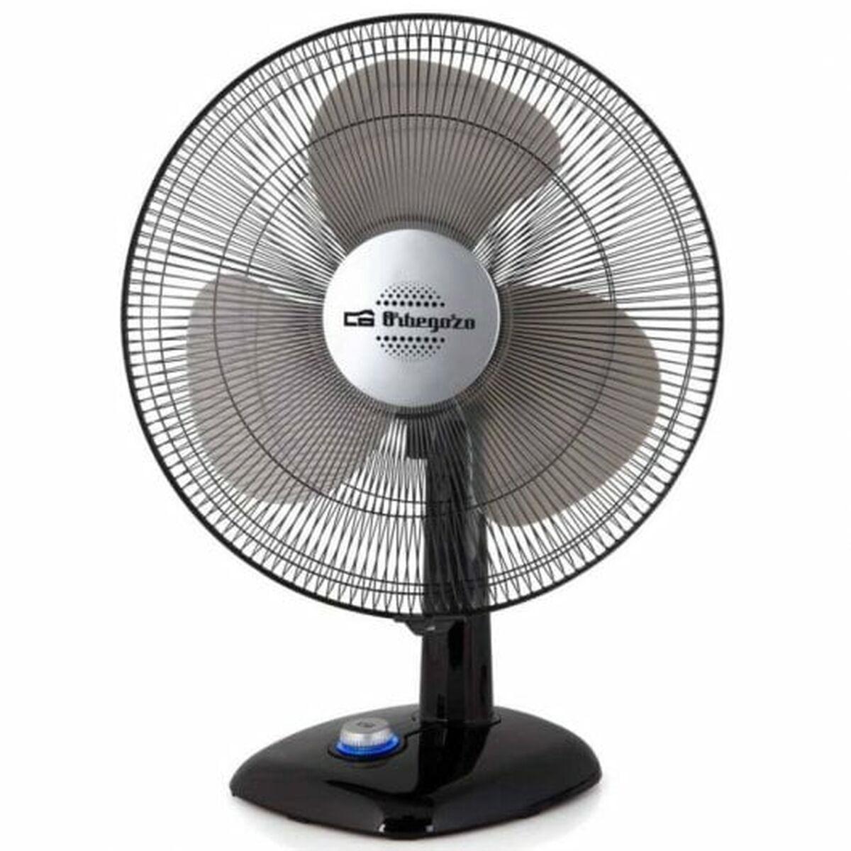 Bordventilator Orbegozo 16728 OR 40 W Sort