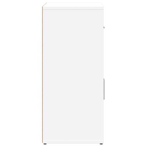 Skænke 2 stk. 60x31x70 cm konstrueret træ hvid